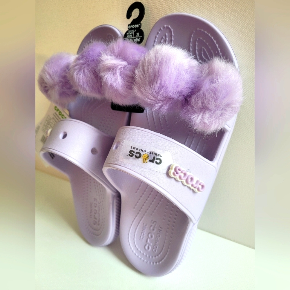 Crocs Fursure Sandals NWT Size 9